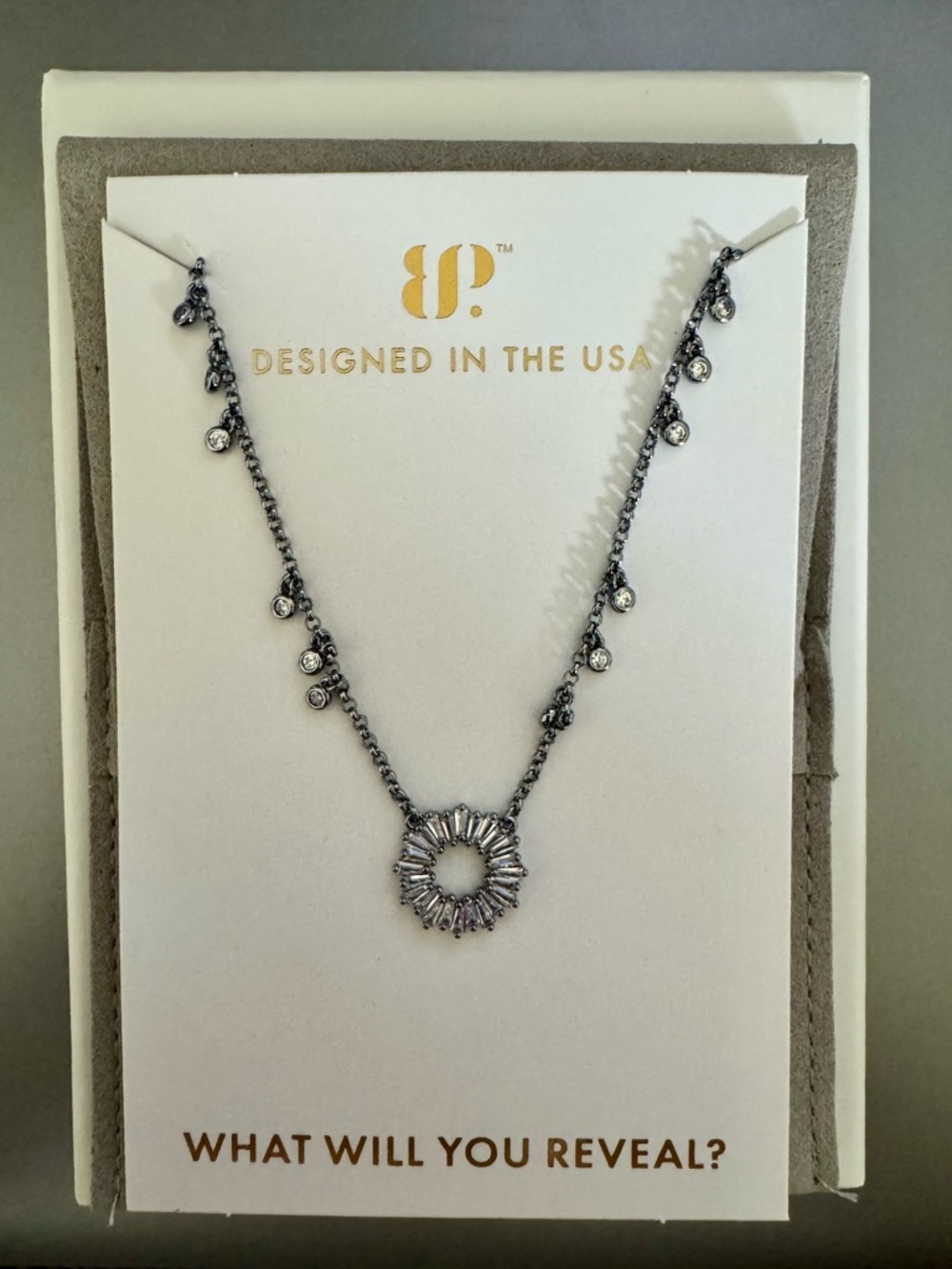 Bomb Party Lumina “In Glittering Geometry” Necklace
